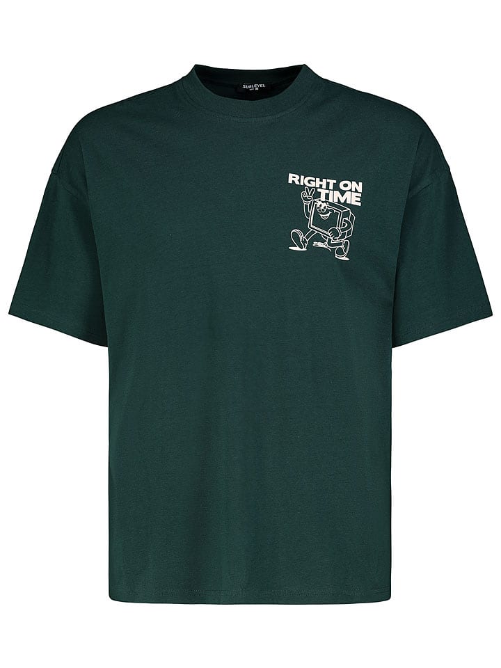 Sublevel Koszulka w kolorze morskim rozmiar: XL