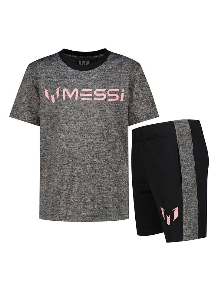 Messi Piżama w kolorze szaro-czarnym rozmiar: 152
