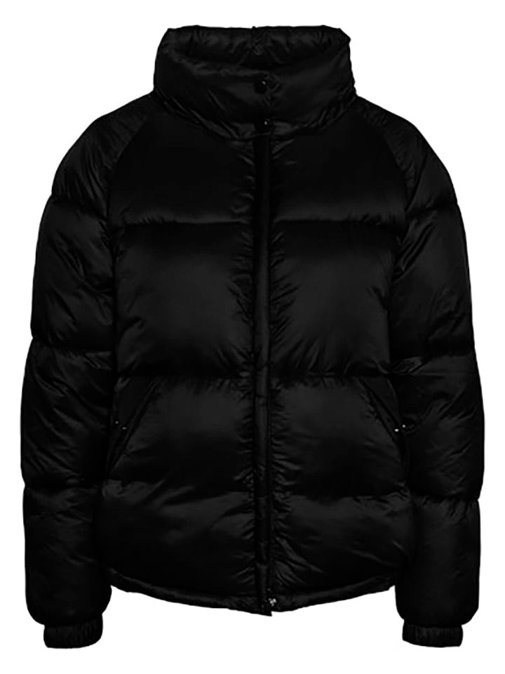 Pieces Kurtka pikowana w kolorze czarnym rozmiar: M