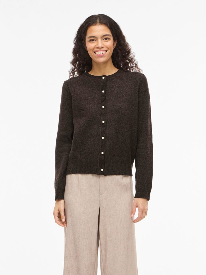 Vila Kardigan "Salsa" w kolorze ciemnobrązowym rozmiar: XS