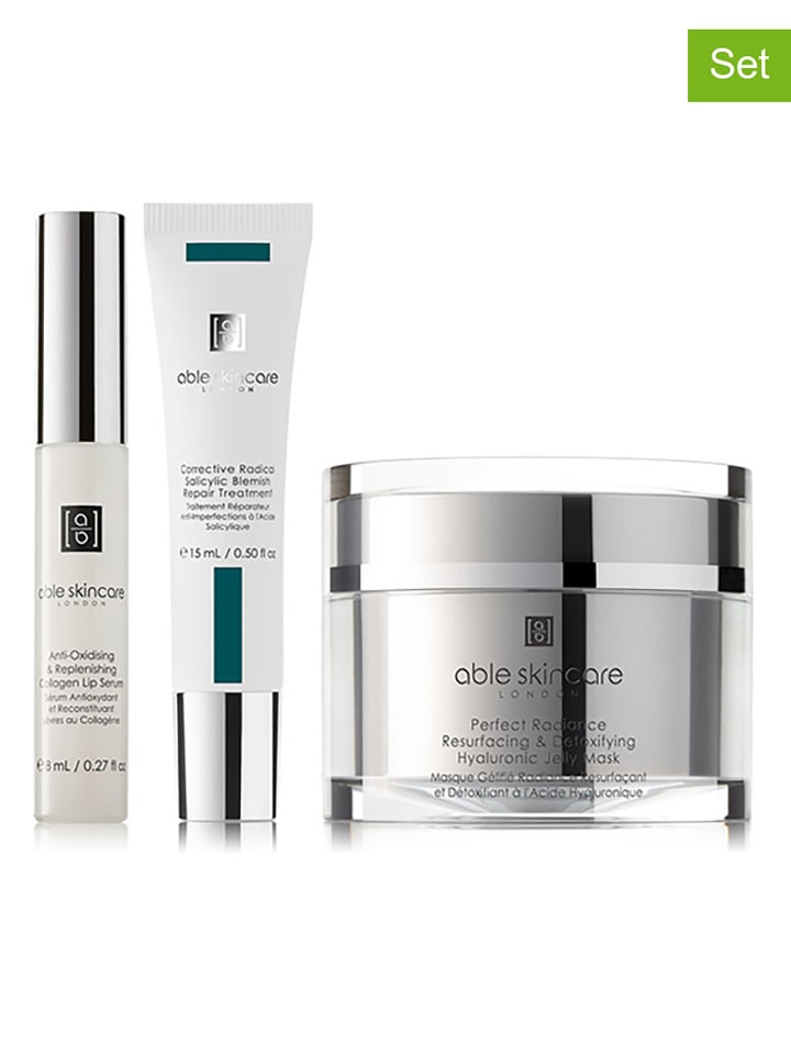 Able Skincare 3-częściowy zestaw "Radiance Replenishing" do pielęgnacji twarzy rozmiar: onesize