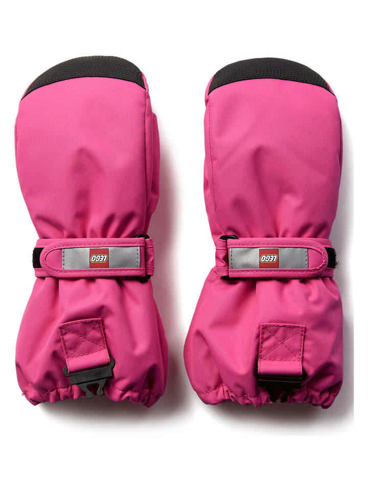 LEGO Rękawiczki "Atlin 706" w kolorze różowym rozmiar: 134/140