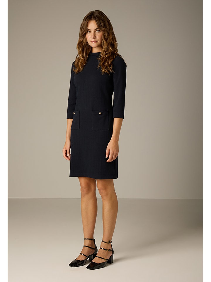 More & More Sukienka w kolorze granatowym rozmiar: 42