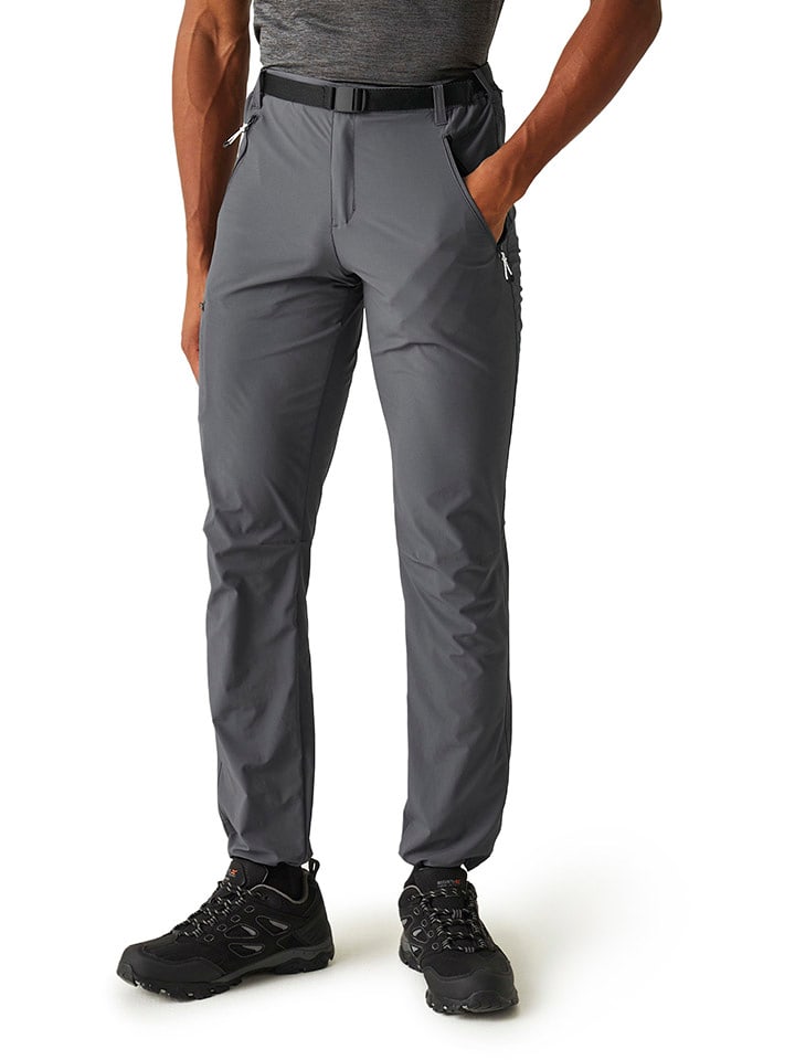 Regatta Spodnie funkcyjne "Xert III" w kolorze antracytowym rozmiar: 29