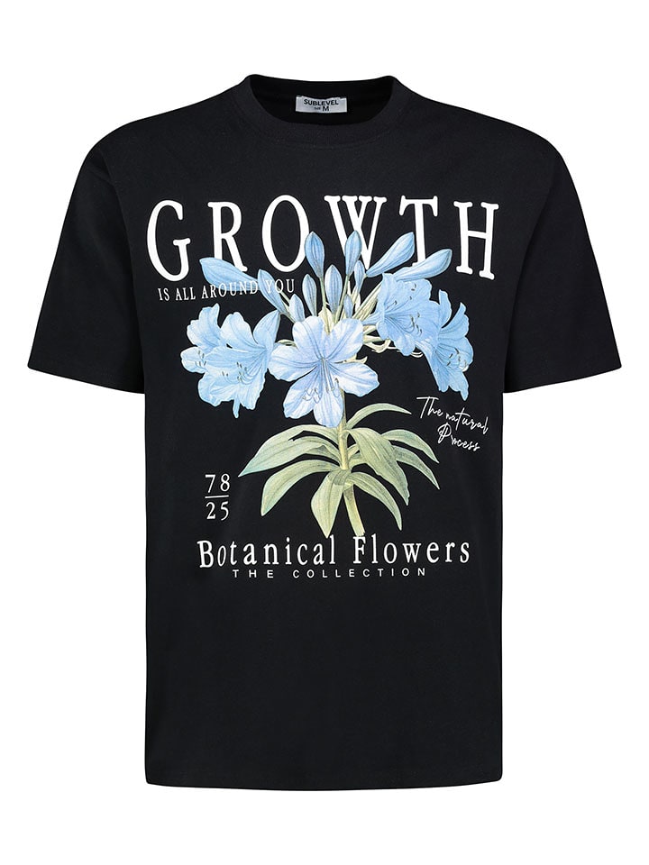 Sublevel Koszulka w kolorze czarnym rozmiar: S