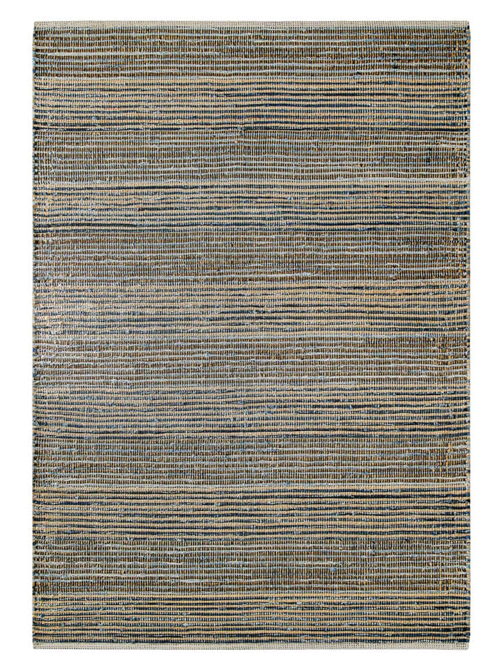 Wecon Home Dywan "Denim" w kolorze beżowo-niebieskim z juty rozmiar: 140x200 cm