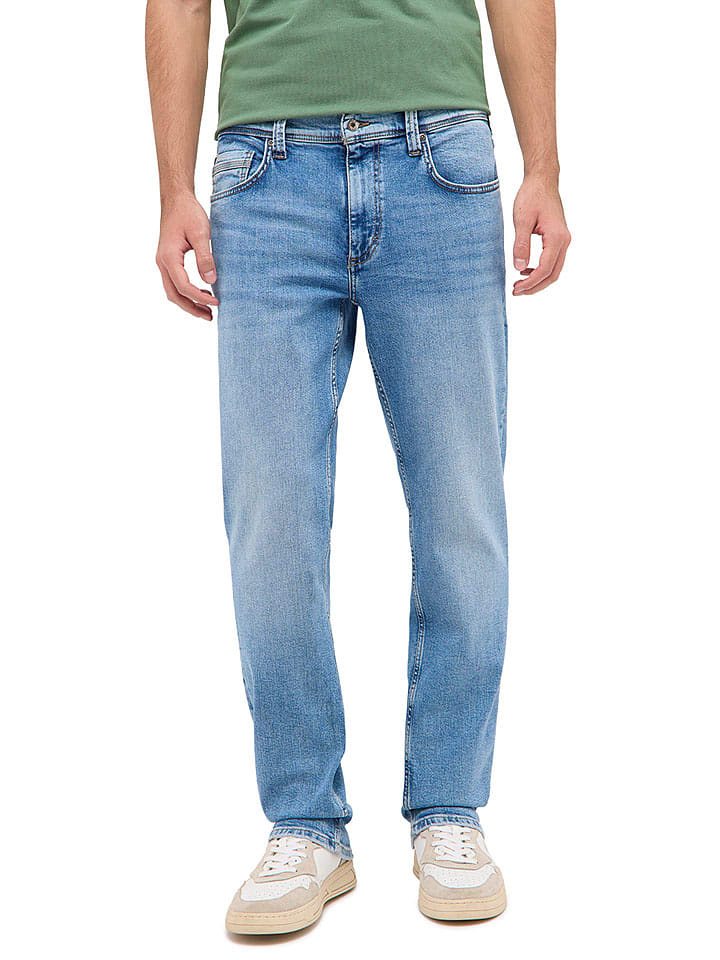 Mustang Dżinsy "Washington" - Regular fit - w kolorze błękitnym rozmiar: W35/L30