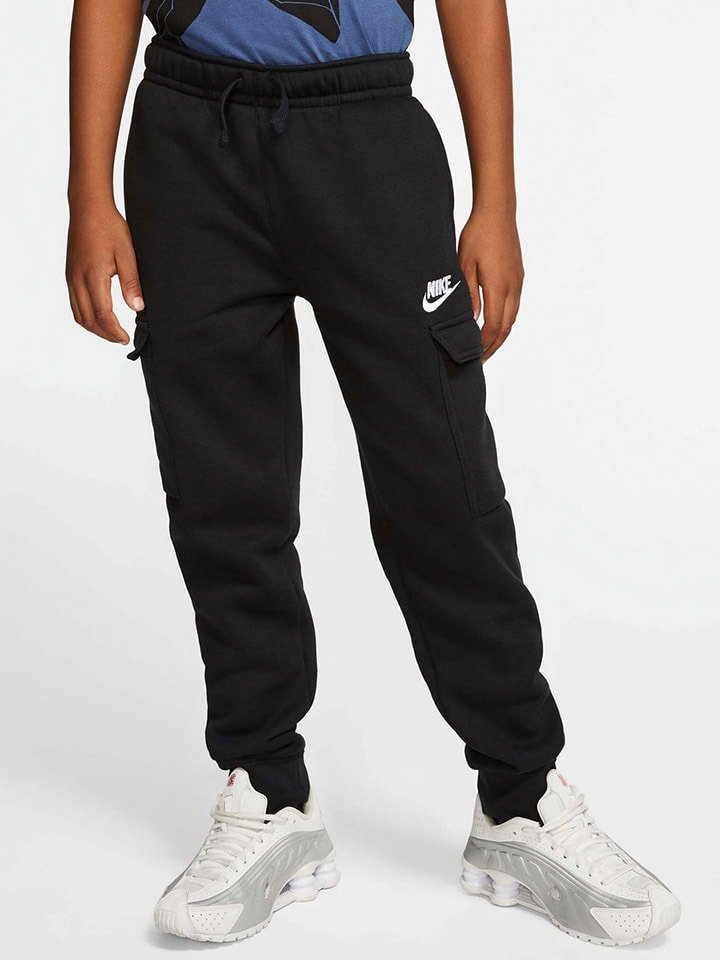 Nike Sportswear Bojówki dresowe w kolorze czarnym rozmiar: S