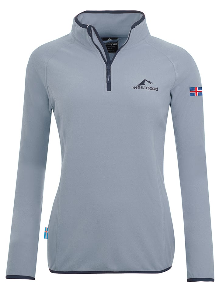 Westfjord Bluza polarowa "Hekla" w kolorze szarym rozmiar: XL