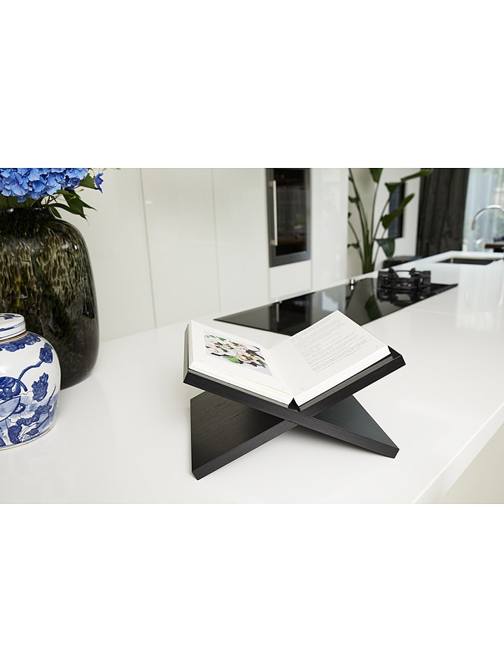 Lifa Living Stojak w kolorze czarnym na książki - 37 x 19 x 30 cm rozmiar: onesize