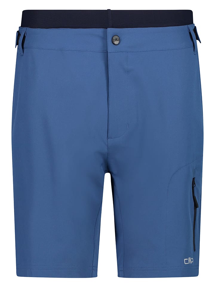 CMP Szorty kolarskie 3w1 w kolorze niebiesko-czarnym rozmiar: 50