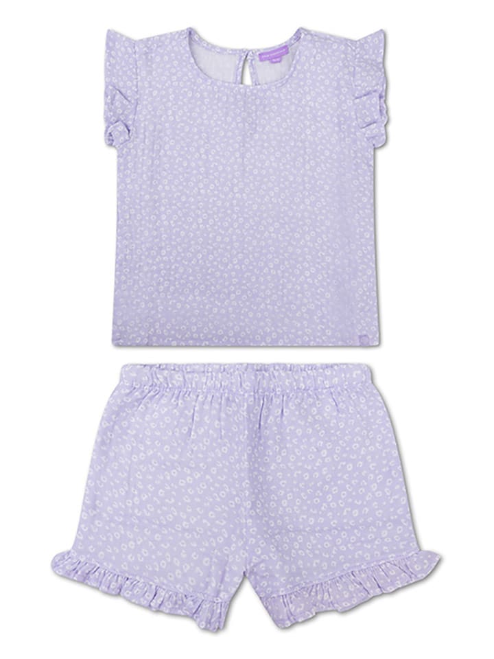 Swim Essentials 2-częściowy zestaw "Lila Leopard" w kolorze fioletowym rozmiar: 122/128