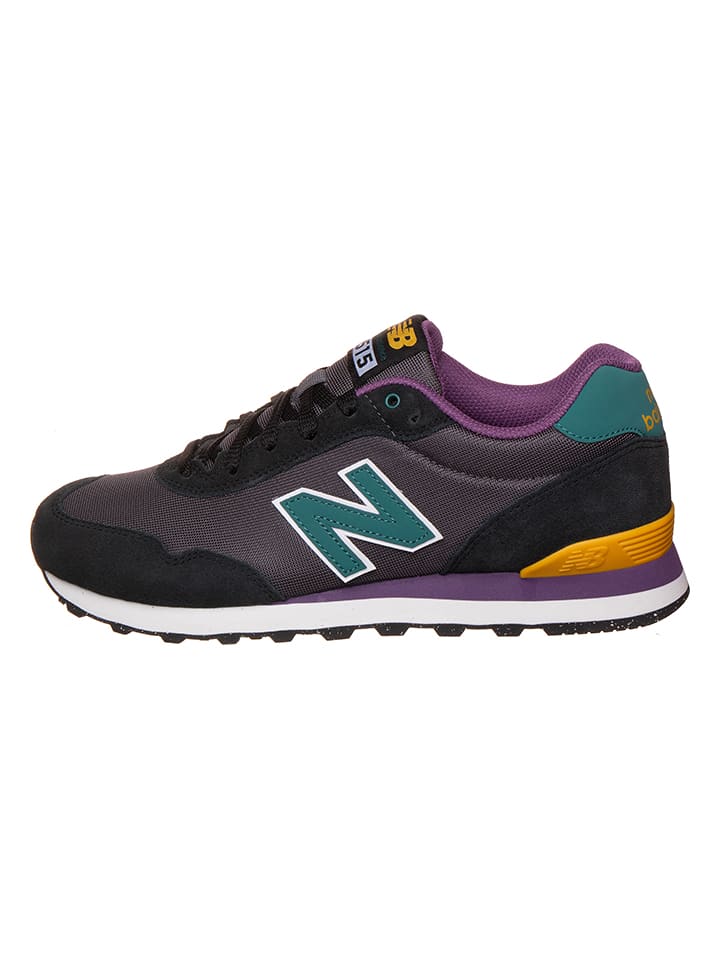New Balance Skórzane sneakersy "515" w kolorze czarno-morsko-fioletowym rozmiar: 42,5