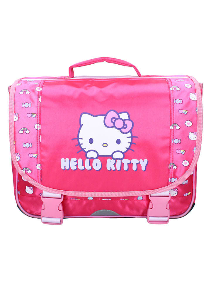 Hello Kitty Tornister "Hello Kitty Follow The Rainbow" w kolorze różowym - 38 x 33 x 12 cm rozmiar: onesize