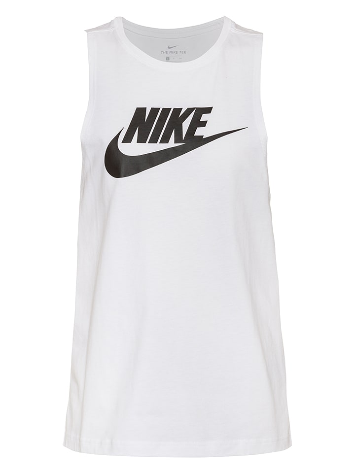 Nike Top w kolorze białym rozmiar: S