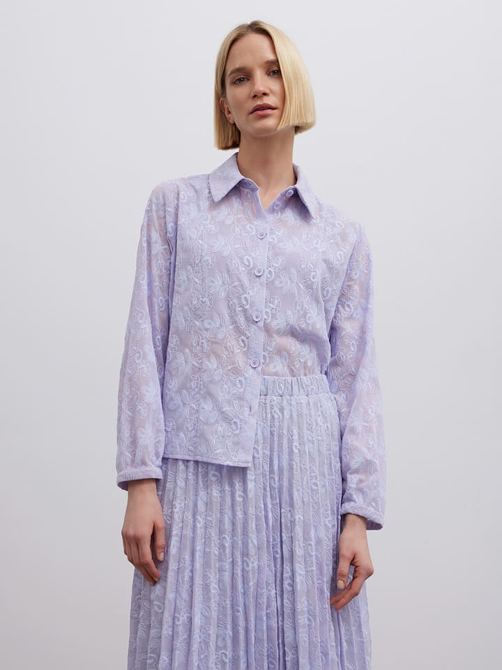 BGN Bluzka w kolorze fioletowym rozmiar: 40