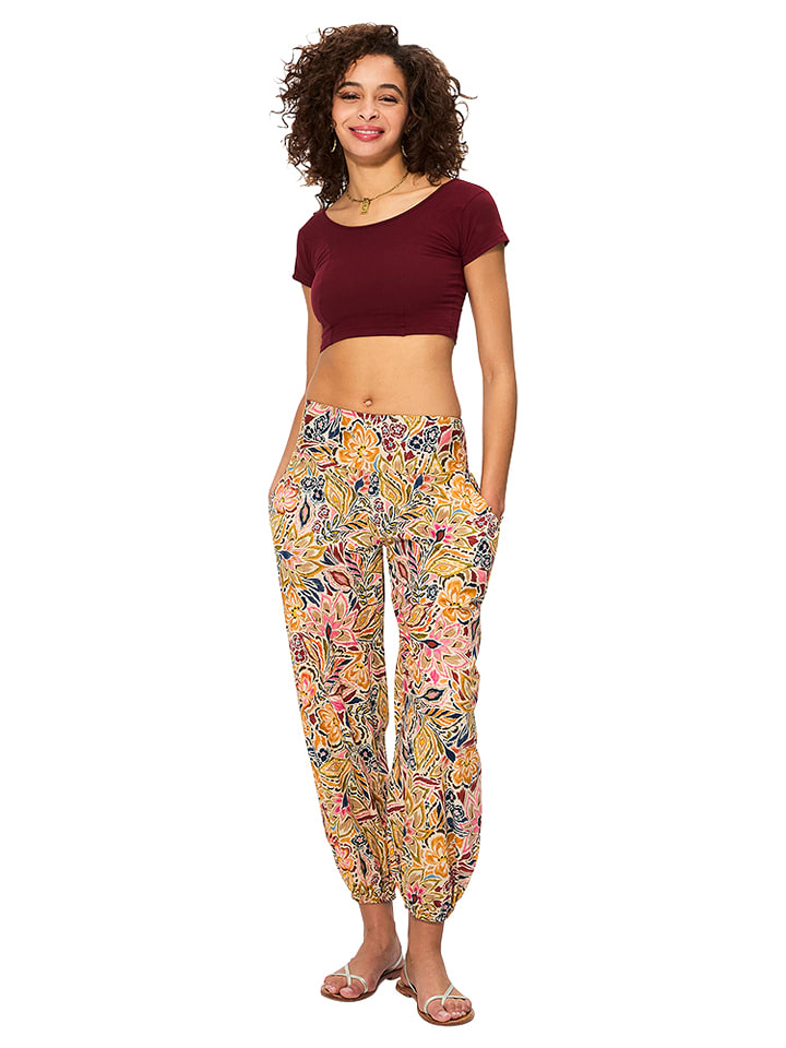 Aller Simplement Spodnie ze wzorem rozmiar: 34/36