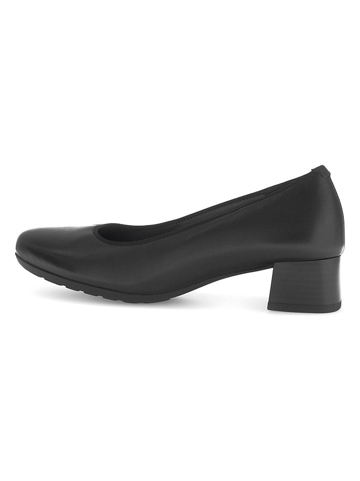 Gabor Skórzane czółenka w kolorze czarnym rozmiar: 40