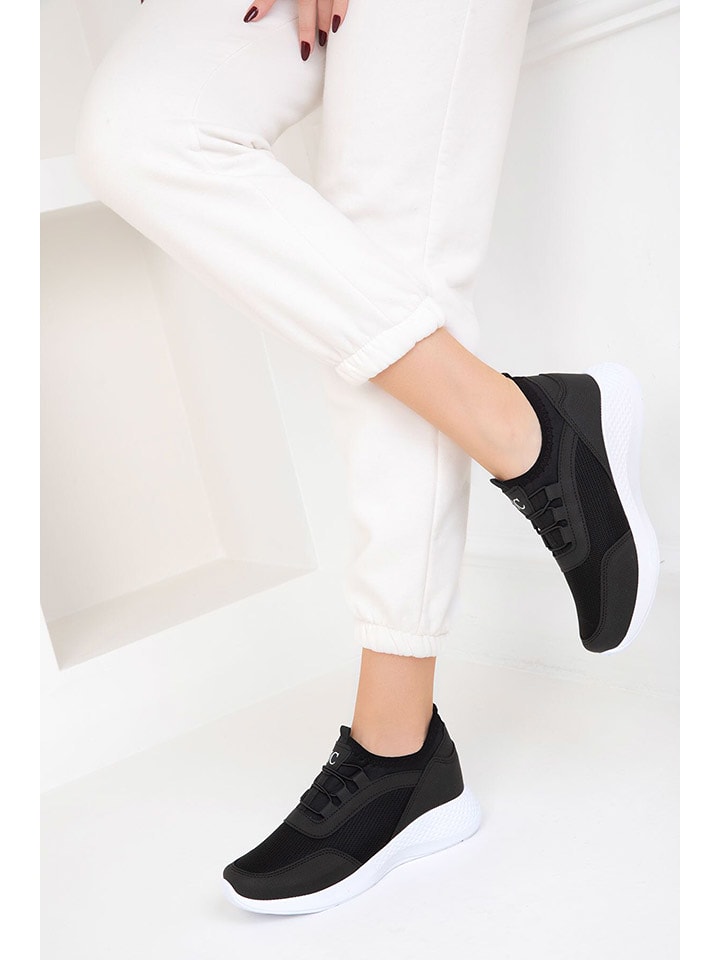 trendyol Sneakersy w kolorze czarnym rozmiar: 36