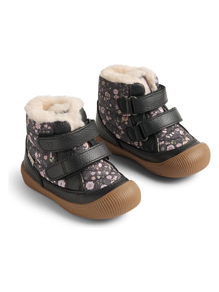 Wheat Botki zimowe "Daxi Tex" w kolorze czarnym rozmiar: 22