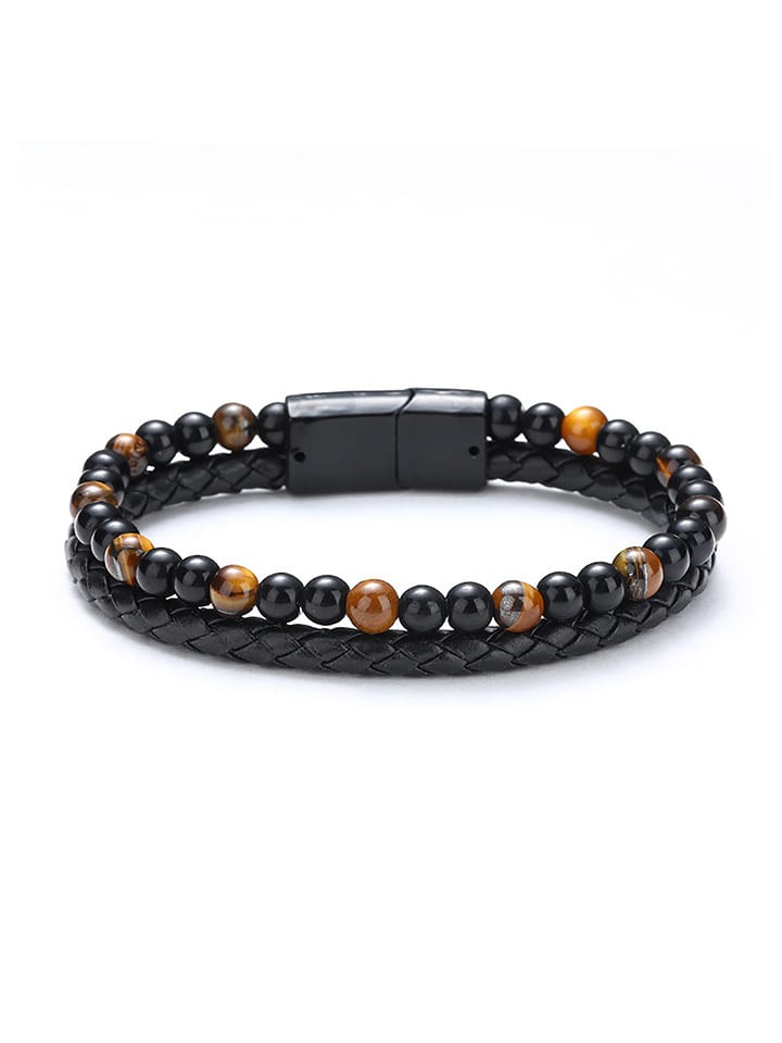 Uomo Bransoletka z kamieniami szlachetnymi rozmiar: onesize