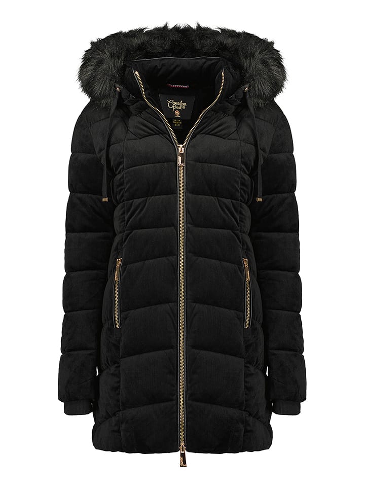 Canadian Peak Płaszcz zimowy "Biloveak" w kolorze czarnym rozmiar: S