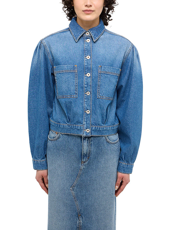 Mustang Kurtka dżinsowa w kolorze niebieskim rozmiar: XS