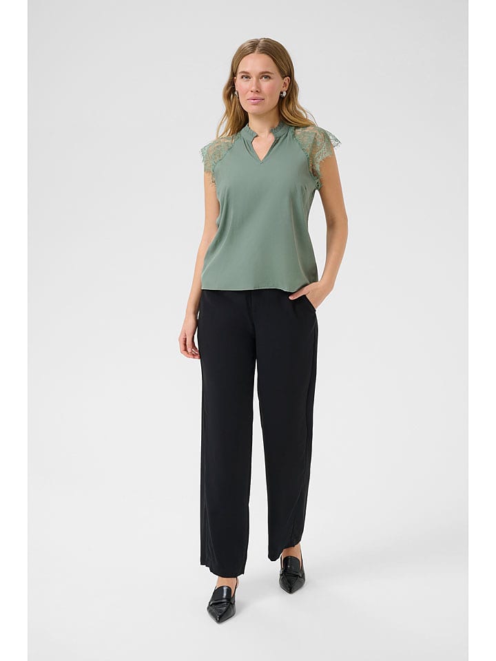 Cream Bluzka "Nola" w kolorze zielonym rozmiar: 36