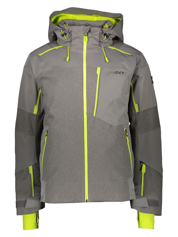 SPYDER Kurtka narciarska "Leader" w kolorze szarym rozmiar: M