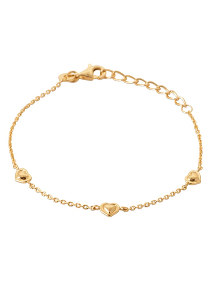 L'Atélier Précieux Pozłacana bransoletka z elementami ozdobnymi rozmiar: onesize