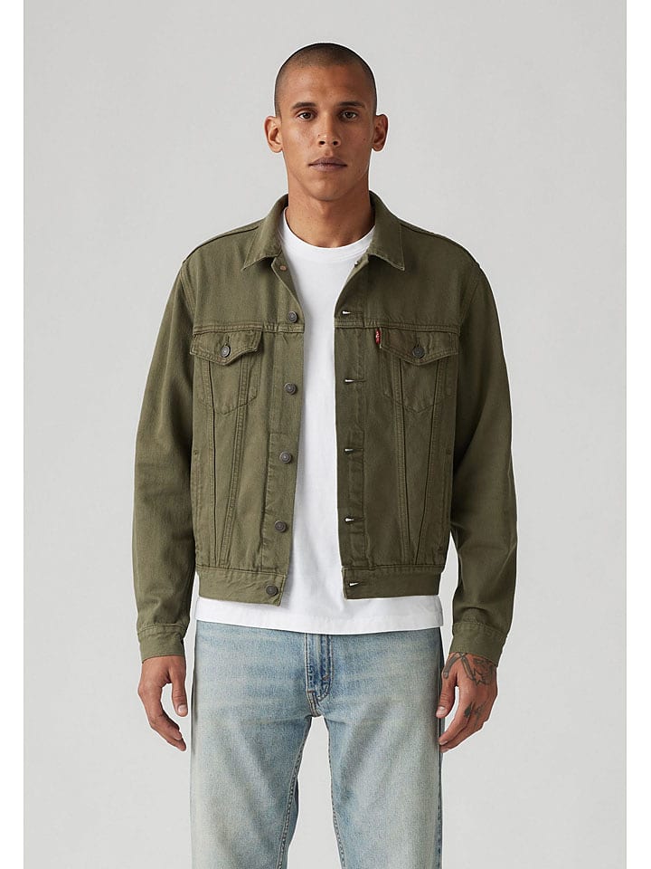 Levi´s Kurtka dżinsowa w kolorze khaki rozmiar: M