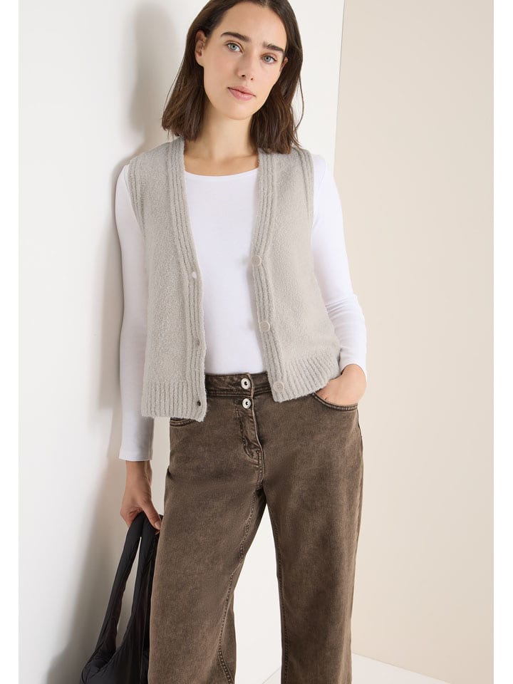 Cecil Kamizelka w kolorze beżowym rozmiar: XL