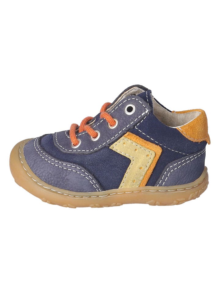 PEPINO Skórzane botki "Samy" w kolorze granatowym rozmiar: 24