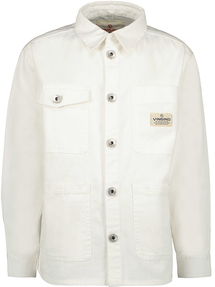 Vingino Koszula "Lorif" w kolorze białym rozmiar: 164