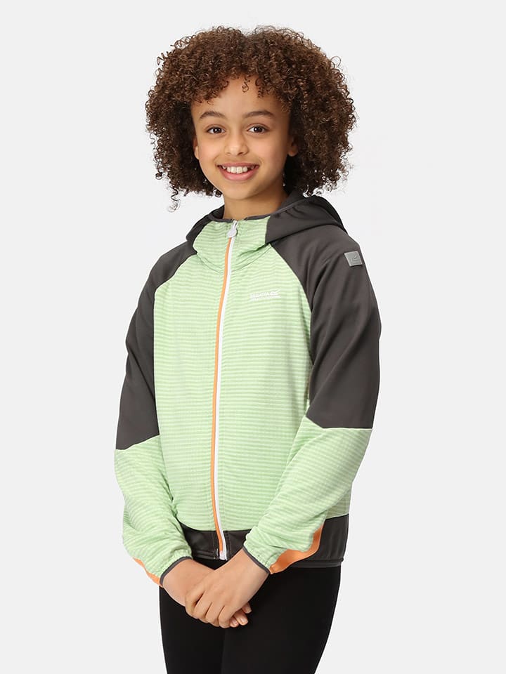 Regatta Kurtka polarowa "Prenton II" w kolorze zielonym rozmiar: 140