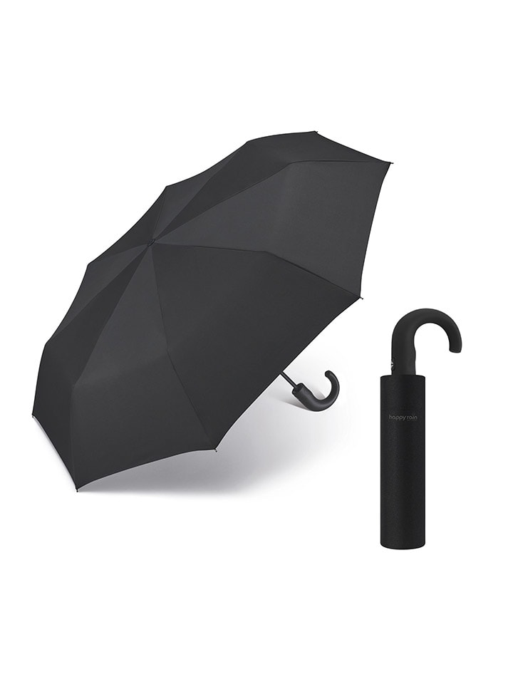 happy rain Parasol w kolorze czarnym - Ø 97 cm rozmiar: onesize