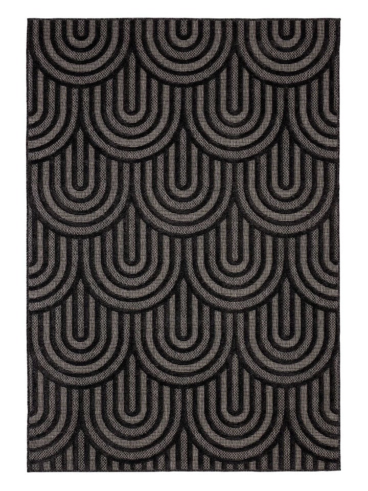 Nazar Dywan "Santorini" w kolorze czarnym rozmiar: 80x150cm