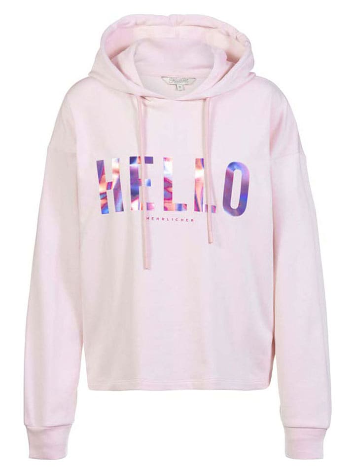 Herrlicher Bluza w kolorze jasnoróżowym rozmiar: L