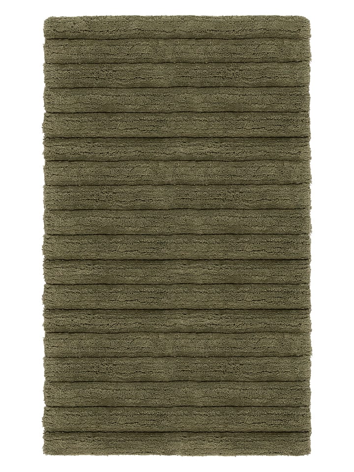 Heckett Lane Dywanik łazienkowy "Vivienne" w kolorze zielonym rozmiar: 60x60 cm