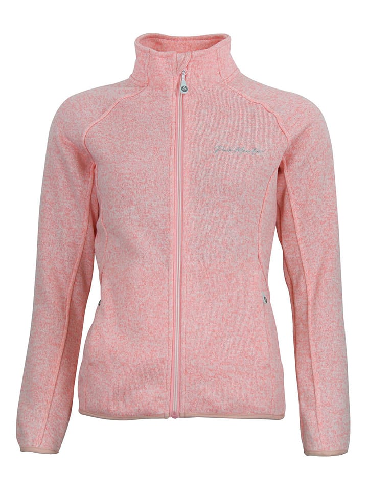 Peak Mountain Kurtka polarowa "Ator" w kolorze łososiowym rozmiar: XL