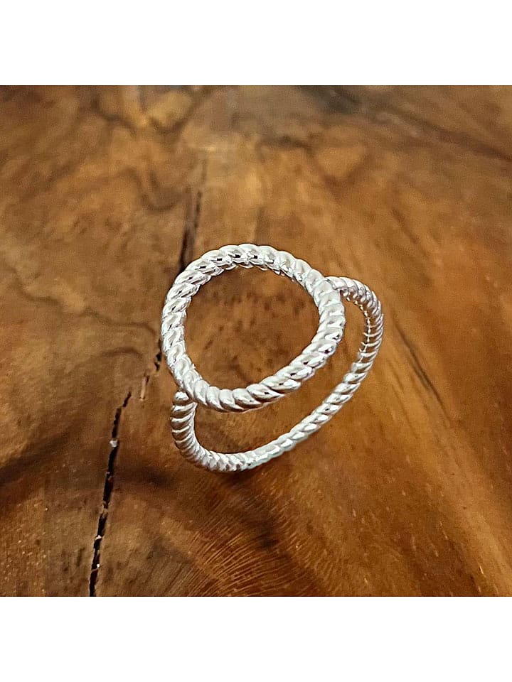 Eclat d'Argent Srebrny pierścionek rozmiar: 56