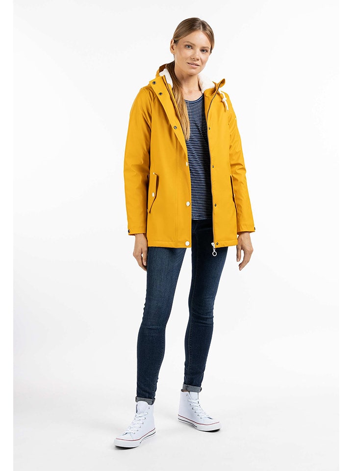 Schmuddelwedda Kurtka przeciwdeszczowa w kolorze żółtym rozmiar: S