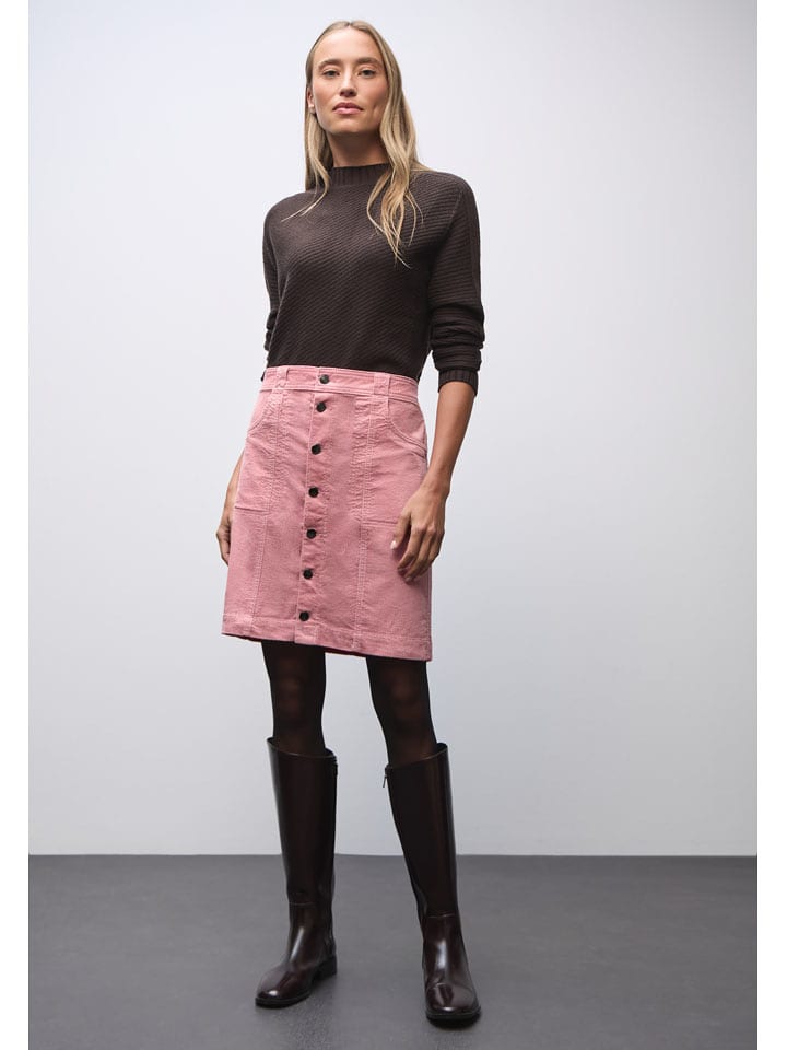 Street One Spódnica sztruksowa w kolorze jasnoróżowym rozmiar: 34