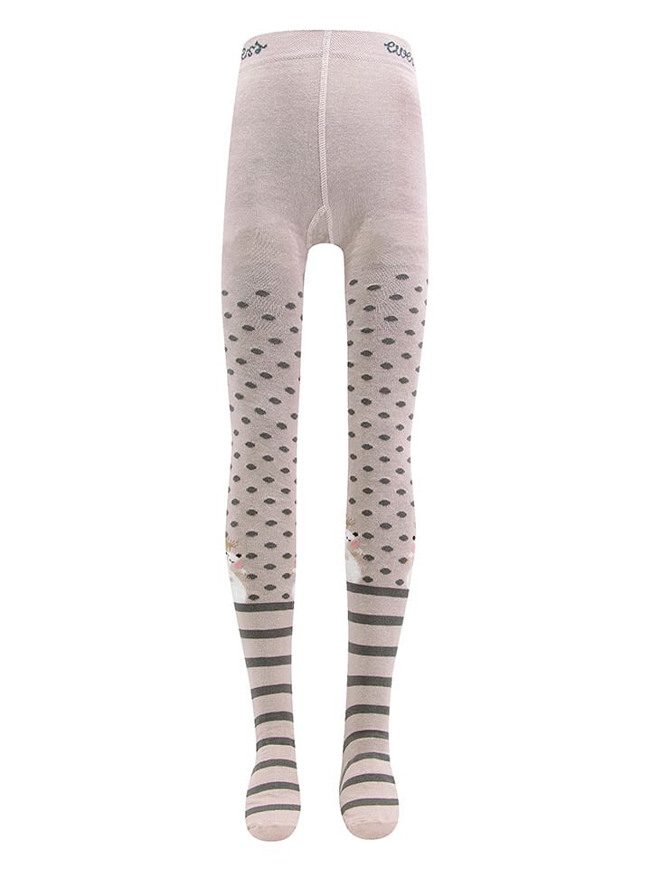 ewers Rajstopy w kolorze beżowym rozmiar: 134