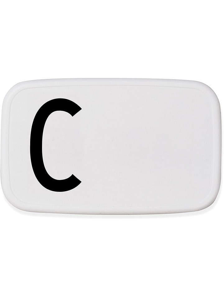Design Letters Pojemnik w kolorze biało-czarnym na lunch - 700 ml rozmiar: onesize