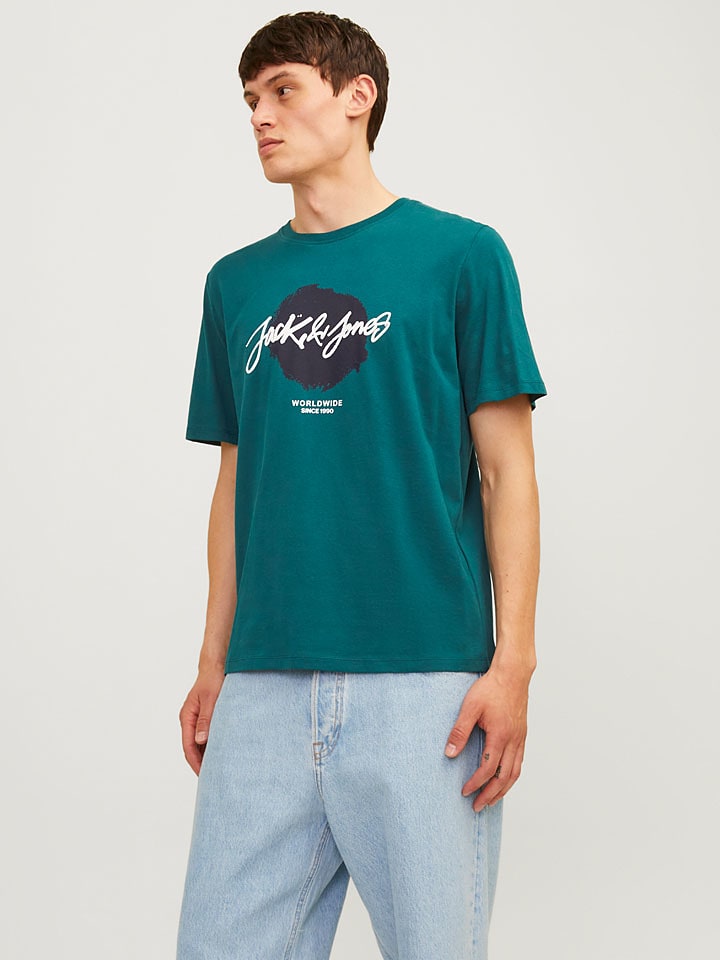 Jack & Jones Koszulka w kolorze morskim rozmiar: XL