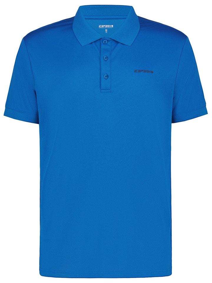 Icepeak Koszulka polo "Bellmont" w kolorze niebieskim rozmiar: M