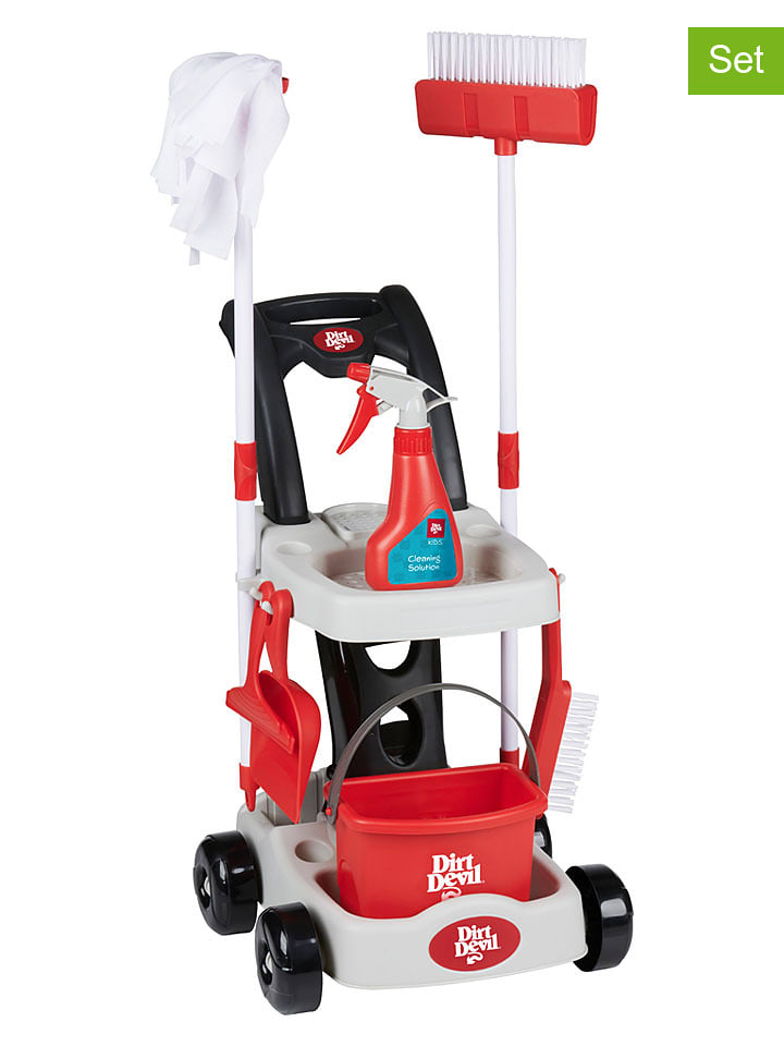 Dirt Devil 8-częściowy zestaw w kolorze czerwono-białym do zabawy - 4+ rozmiar: onesize