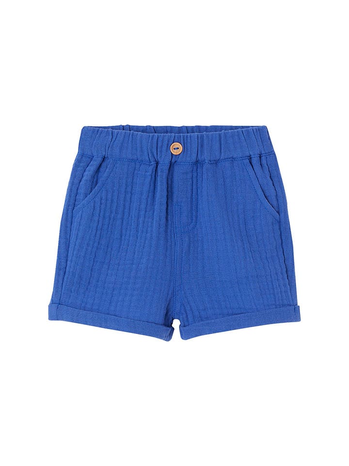 vertbaudet Szorty w kolorze niebieskim rozmiar: 80