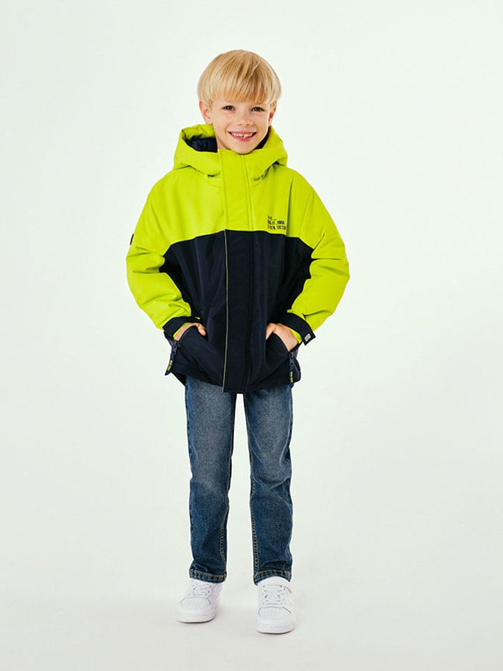 COOL CLUB Kurtka funkcyjna w kolorze żółto-granatowym rozmiar: 98